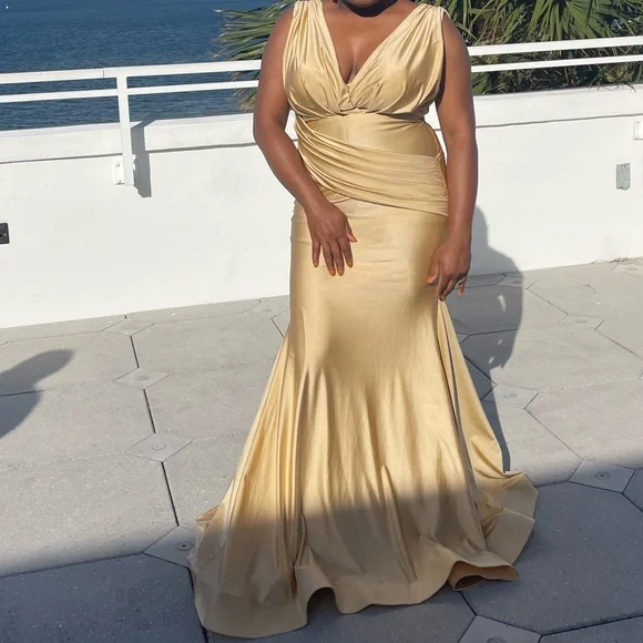 gold dress fast shipping READY TO SHIP, Flower Girl Dress, Birthday Baby Girl Dress, Prom Ball Gown Feather Sleeve, Champagne Tulle Dress With Train, Fast
